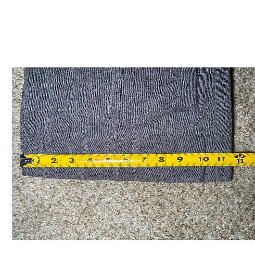 Banana Republic - Gray Cotton Linen Pants - Women's 4S